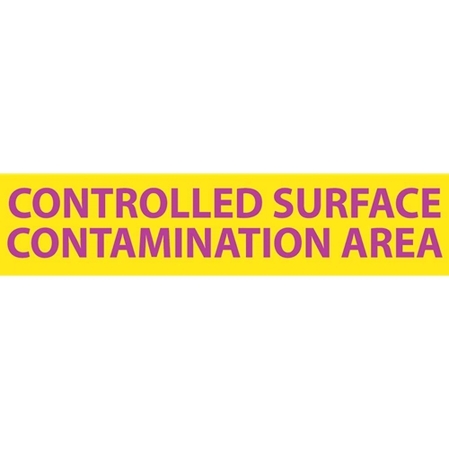 Radiation Insert Contamination Area Sign (RI14)