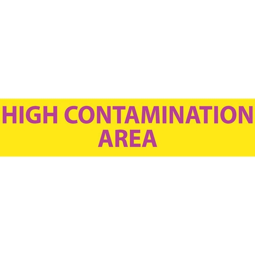Radiation Insert High Contamination Area Sign (RI17)