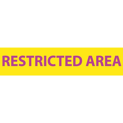 Radiation Insert Restricted Area Sign (RI27)