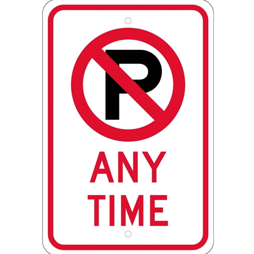 No Parking Any Time (TM622J)