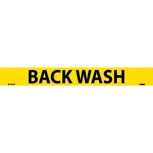 Back Wash Pressure Sensitive (B1016Y)