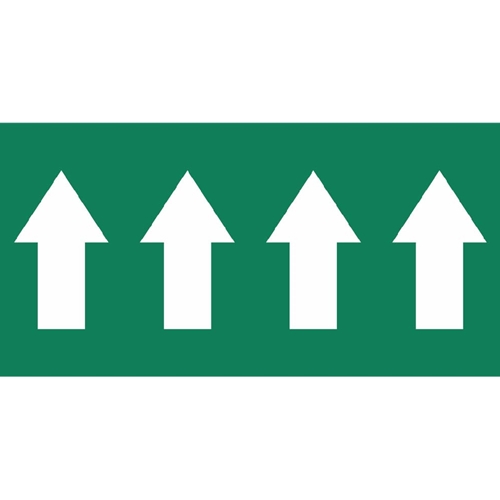 Directional Arrow Green Pressure Sensitive (H2051G)