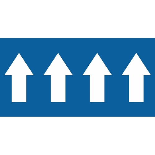 Directional Arrow Blue Pressure Sensitive (H2053B)
