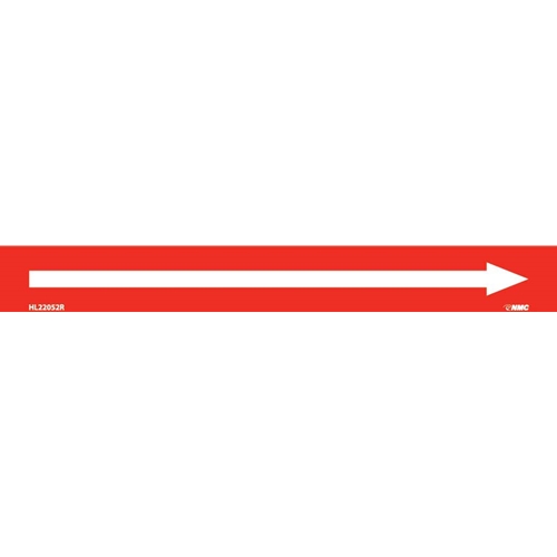 Directional Arrow Red Pressure Sensitive (HL22052R)