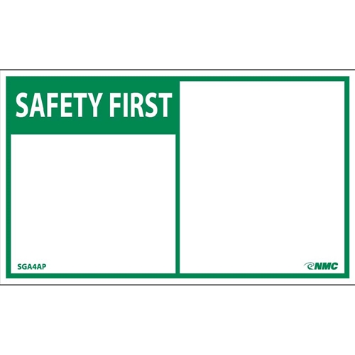 Safety First Label (SGA4AP)