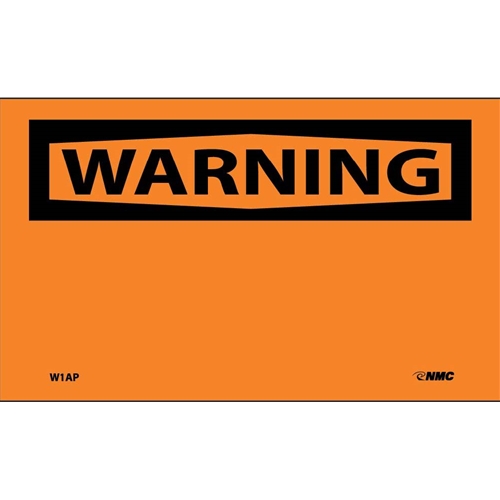 Warning Label (W1AP)
