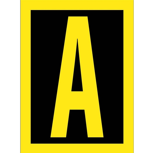 Reflective Self-Adhesive Letters And Numbers 1 1/2" (HIL15A)