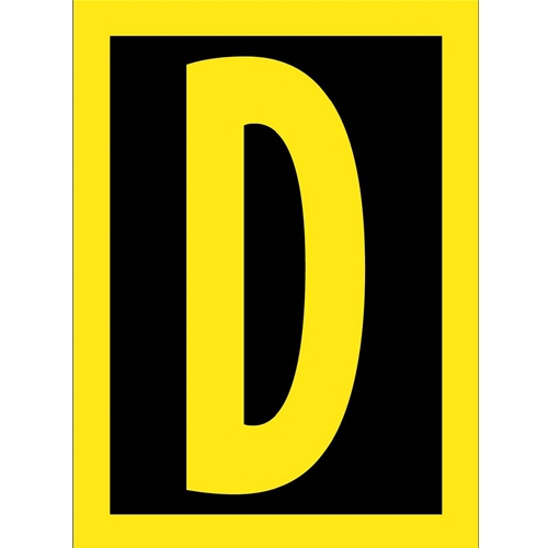 Reflective Self-Adhesive Letters And Numbers 1 1/2" (HIL15D)
