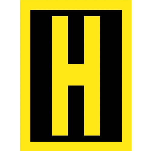 Reflective Self-Adhesive Letters And Numbers 1 1/2" (HIL15H)
