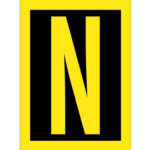 Reflective Self-Adhesive Letters And Numbers 1 1/2" (HIL15N)