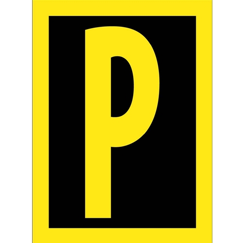 Reflective Self-Adhesive Letters And Numbers 1 1/2" (HIL15P)