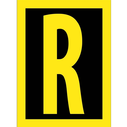 Reflective Self-Adhesive Letters And Numbers 1 1/2" (HIL15R)