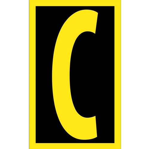 Reflective Self-Adhesive Letters And Numbers 2 1/2" (HIL25C)
