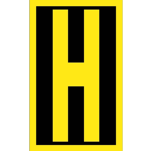 Reflective Self-Adhesive Letters And Numbers 2 1/2" (HIL25H)