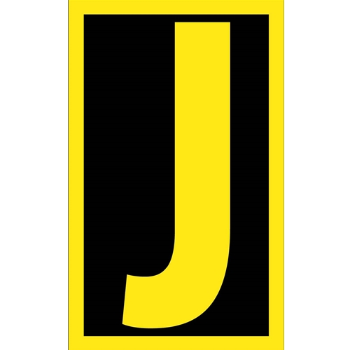 Reflective Self-Adhesive Letters And Numbers 2 1/2" (HIL25J)