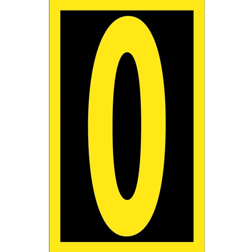 Reflective Self-Adhesive Letters And Numbers 2 1/2" (HIL25O)
