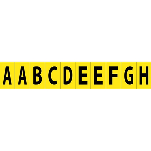 Self-Adhesive Letters 1" A-H (LPS11H)