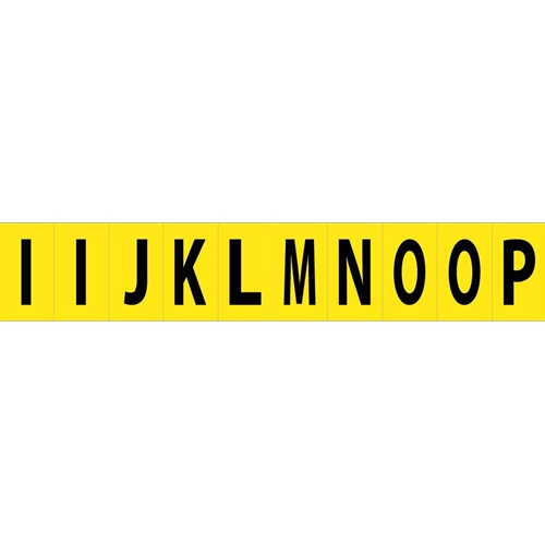 Self-Adhesive Letters 1" I-P (LPS11P)