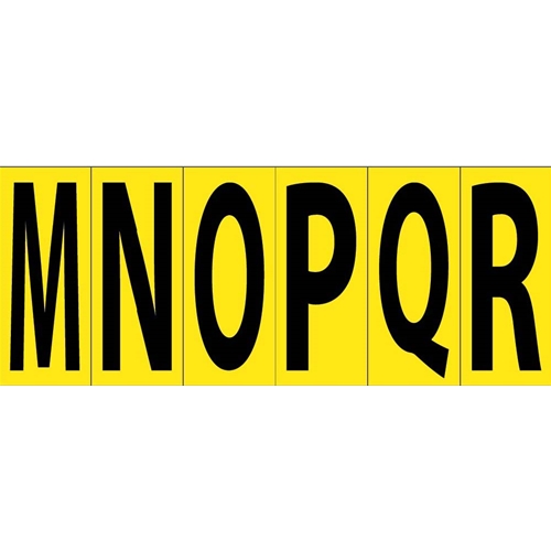 Self-Adhesive Letters 3" M-R (LPS13R)
