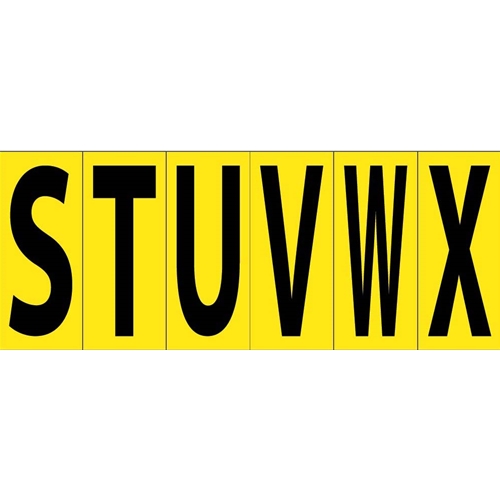 Self-Adhesive Letters 3" S-X (LPS13X)