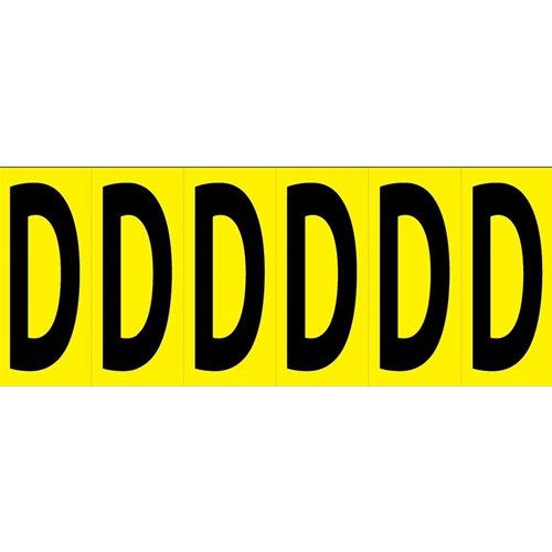 Self-Adhesive Letters 3" A-Z (LPS6D)