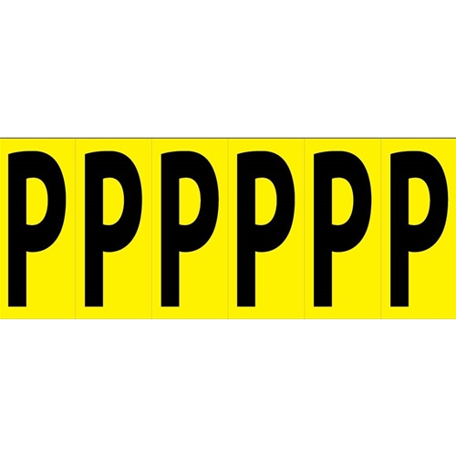 Self-Adhesive Letters 3" A-Z (LPS6P)
