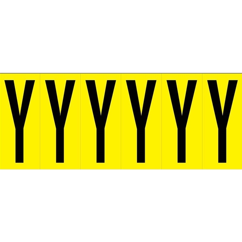Self-Adhesive Letters 3" A-Z (LPS6Y)