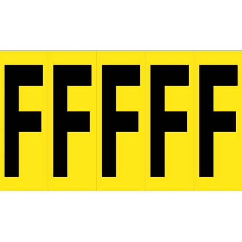 Self-Adhesive Letters 4" A-Z (LPS7F)