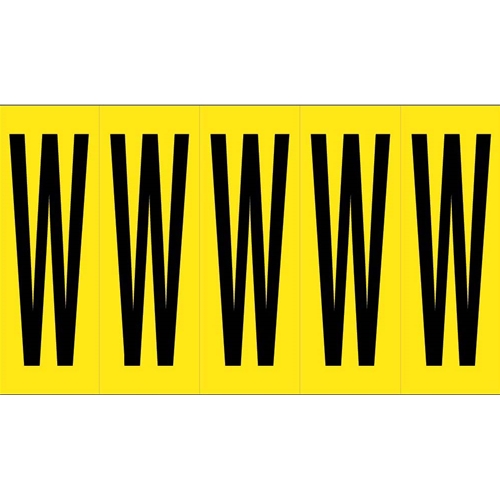 Self-Adhesive Letters 4" A-Z (LPS7W)