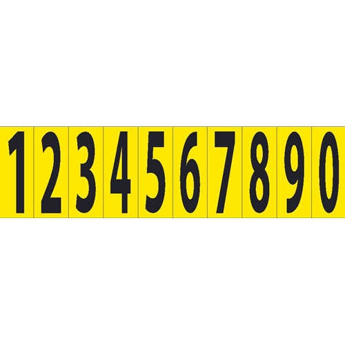 Self-Adhesive Numbers 2" 0-9 (NPS14)