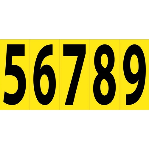 Self-Adhesive Numbers 4" 5-9 (NPS17)
