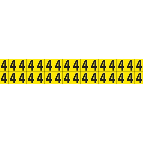 Self-Adhesive Numbers 5/8" (NPS34)