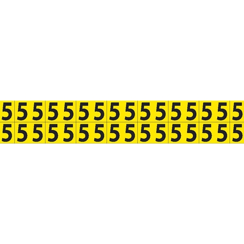 Self-Adhesive Numbers 5/8" (NPS35)