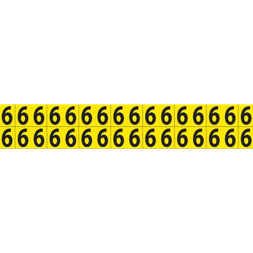 Self-Adhesive Numbers 5/8" (NPS36)