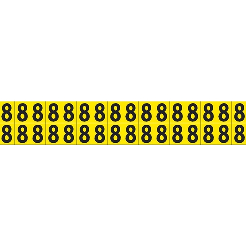 Self-Adhesive Numbers 5/8" (NPS38)