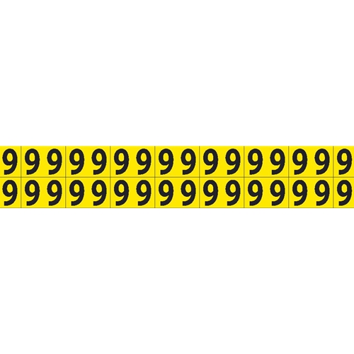 Self-Adhesive Numbers 5/8" (NPS39)
