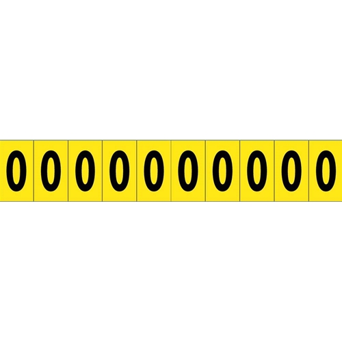 Self-Adhesive Numbers 1" (NPS40)