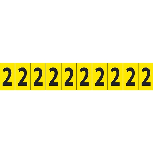 Self-Adhesive Numbers 1" (NPS42)