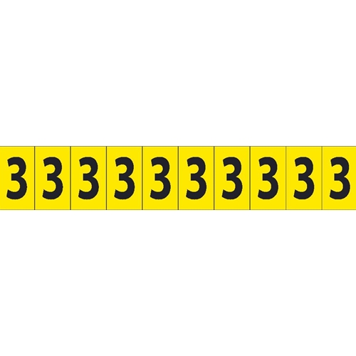 Self-Adhesive Numbers 1" (NPS43)