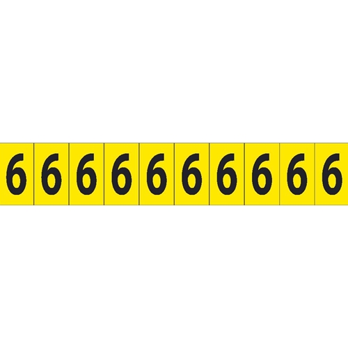 Self-Adhesive Numbers 1" (NPS46)