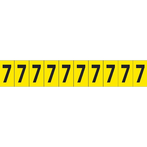 Self-Adhesive Numbers 1" (NPS47)