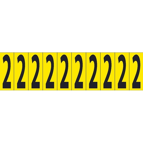 Self-Adhesive Numbers 2" (NPS52)