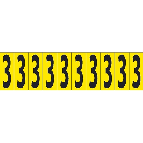 Self-Adhesive Numbers 2" (NPS53)