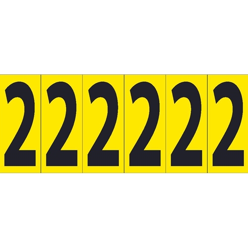 Self-Adhesive Numbers 3" (NPS62)