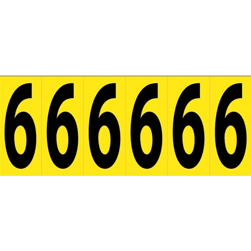 Self-Adhesive Numbers 3" (NPS66)