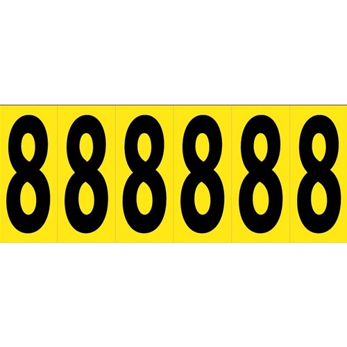 Self-Adhesive Numbers 3" (NPS68)