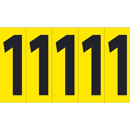 Self-Adhesive Numbers 4" (NPS71)