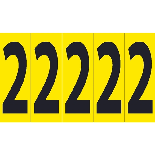 Self-Adhesive Numbers 4" (NPS72)