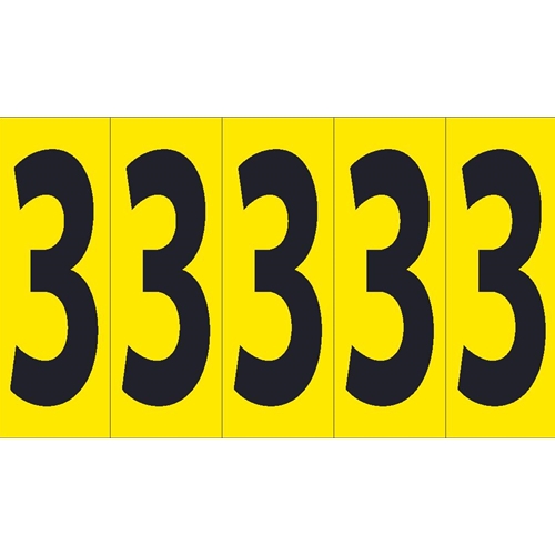 Self-Adhesive Numbers 4" (NPS73)