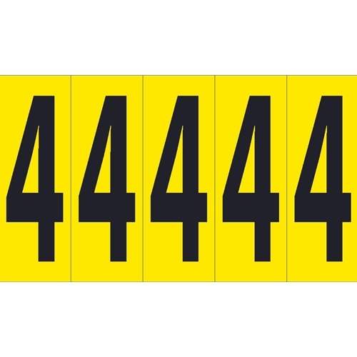 Self-Adhesive Numbers 4" (NPS74)